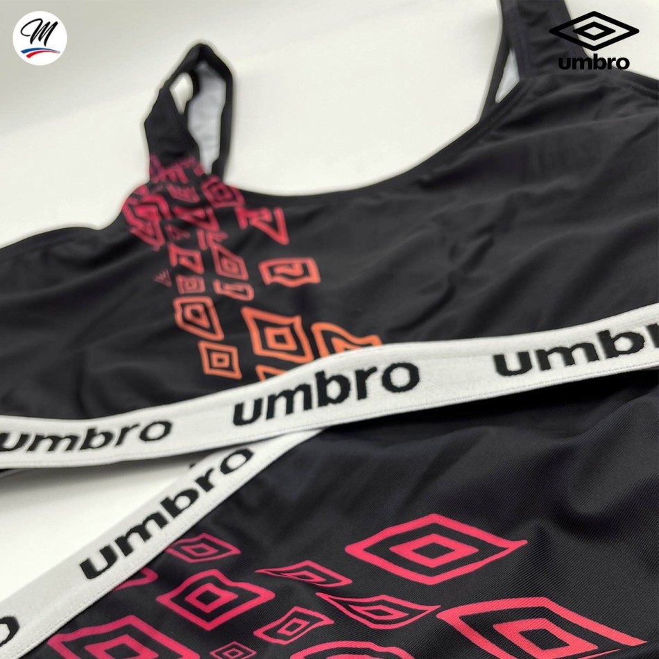 UMBRO ® Sports Bikini baddräkt svart "Logo Losange