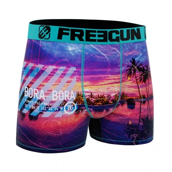 Set di 4 boxer da uomo in microfibra riciclata Paysage du Monde (Boxer da uomo) Freegun chez FrenchMarket Set di 4 boxer da uomo in microfibra riciclata Paysage du Monde (Boxer da uomo) Freegun chez FrenchMarket