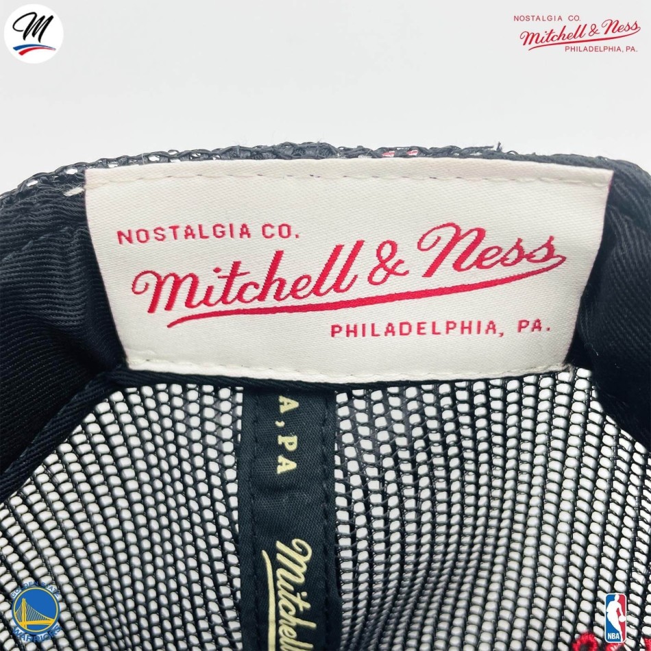 Mitchell & Ness Golden State Warriors HWC "Gold Leaf" NBA Cap