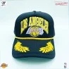 NBA Los Angeles Lakers HWC "Gold Leaf" Trucker Cap (Cap) Mitchell & Ness auf FrenchMarket NBA Los Angeles Lakers HWC "Gold Leaf" Trucker Cap (Cap) Mitchell & Ness auf FrenchMarket