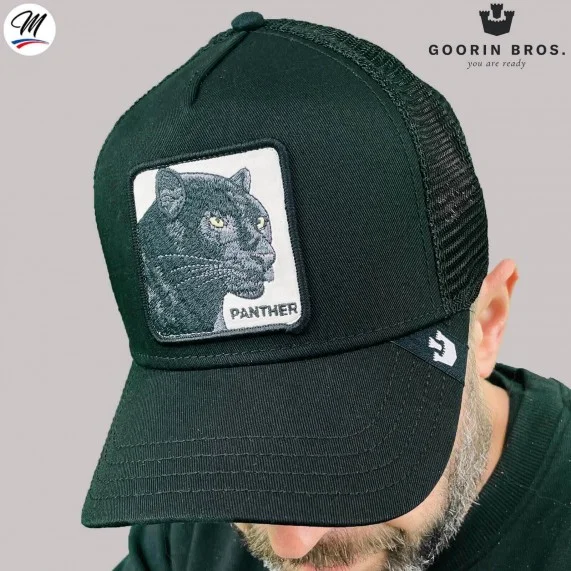 Gorra Trucker PANTHER - Pantera Negra (Gorras) Goorin Bros chez FrenchMarket Gorra Trucker PANTHER - Pantera Negra (Gorras) Goorin Bros chez FrenchMarket