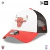 Cappello Trucker A-Frame NBA Chicago Bulls "Colore della squadra (Cappello NBA) New Era chez FrenchMarket