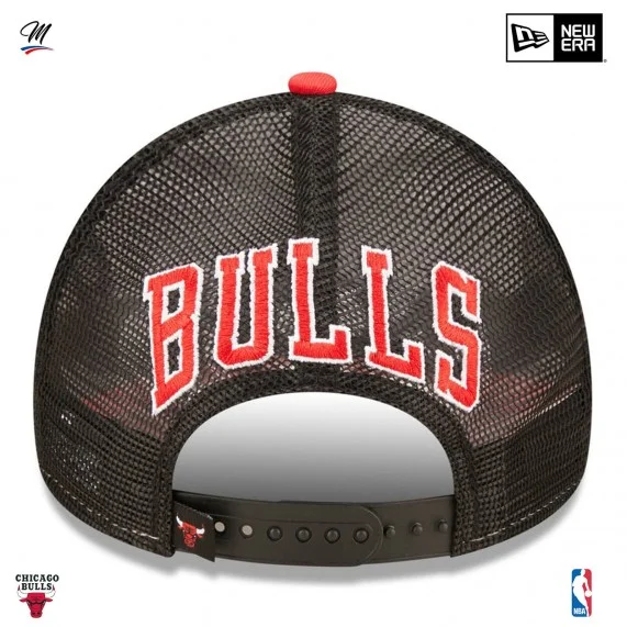 Cappello Trucker A-Frame NBA Chicago Bulls "Colore della squadra (Cappello NBA) New Era chez FrenchMarket