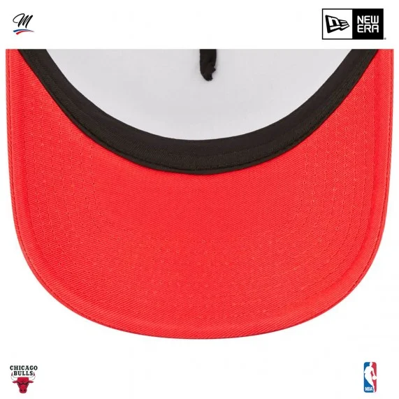 Cappello Trucker A-Frame NBA Chicago Bulls "Colore della squadra (Cappello NBA) New Era chez FrenchMarket