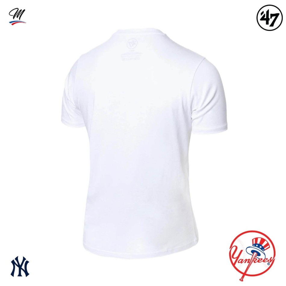 T-Shirt MLB New York Yankees "Day Glow ECHO TEE" (T-Shirt Homme) '47 Brand chez FrenchMarket