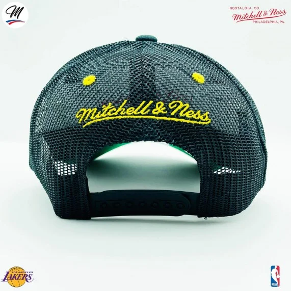 Los Angeles Lakers HWC "Team Seal" NBA Trucker Cap (Caps) Mitchell & Ness on FrenchMarket