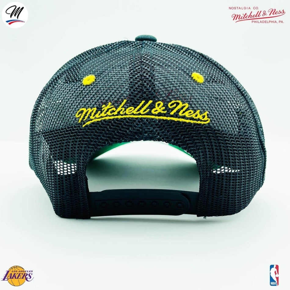 Los Angeles Lakers HWC "Team Seal" Cappello Trucker NBA (Cappello NBA) Mitchell & Ness chez FrenchMarket