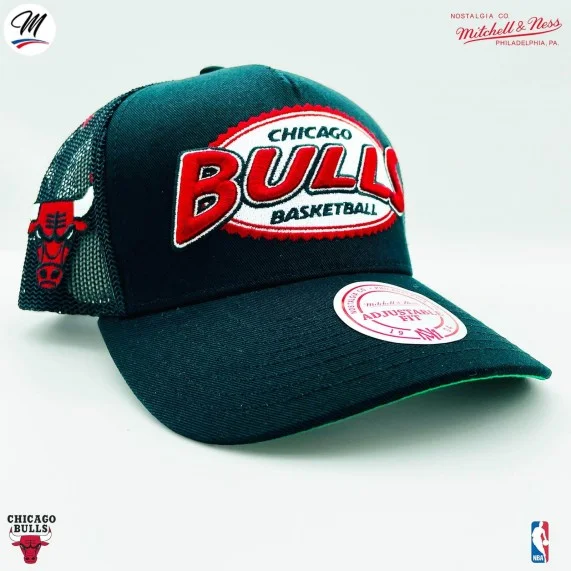 Casquette Trucker NBA Chicago Bulls HWC "Team Seal" (Casquettes) Mitchell & Ness chez FrenchMarket