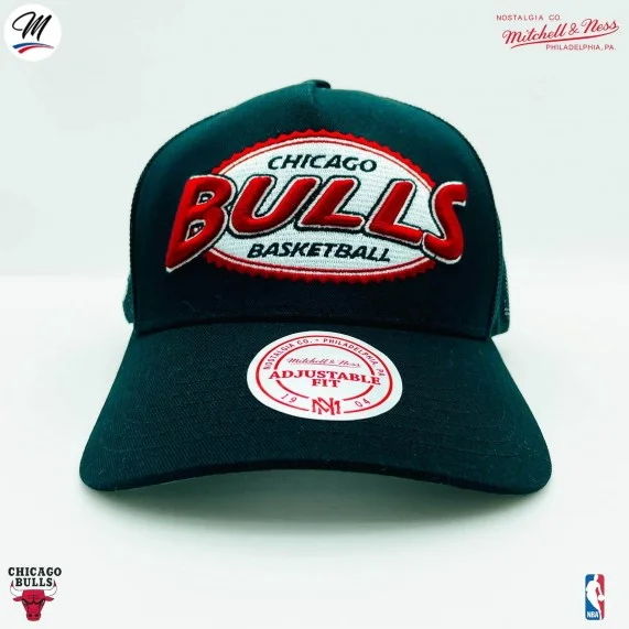 Chicago Bulls HWC "Team Seal" NBA Trucker Cap (Caps) Mitchell & Ness on FrenchMarket