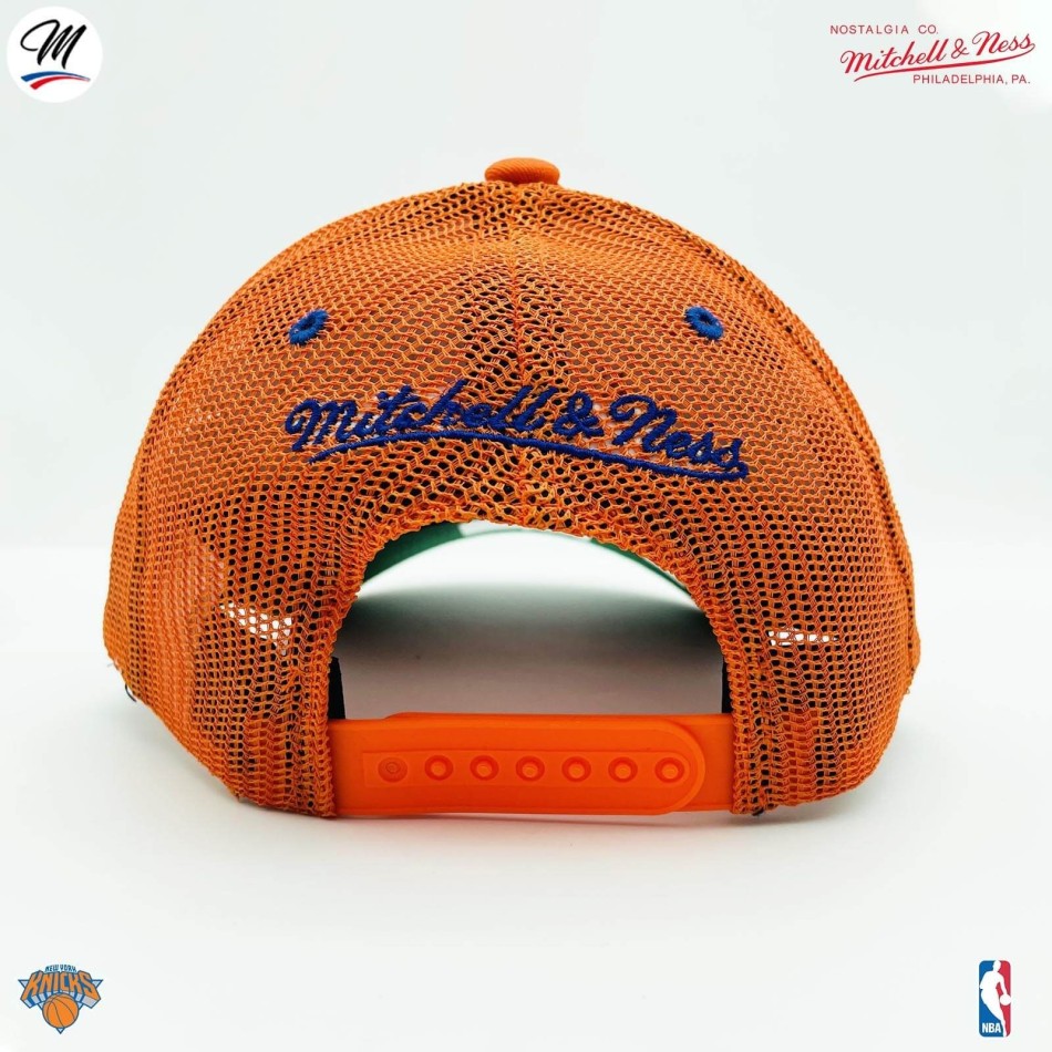 MITCHELL & NESS NBA Trucker Cap New York Knicks HWC "Team Seal