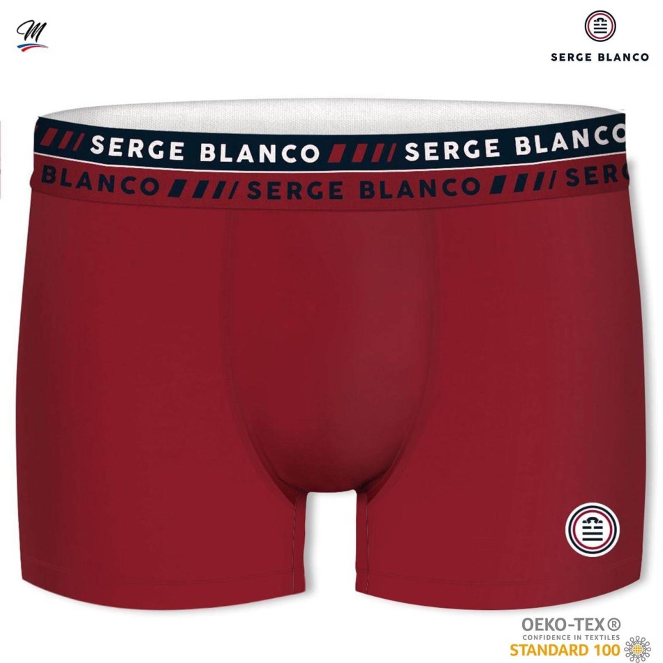 SERGE BLANCO Set of 5 Men's Cotton Boxers | Rugby Fan's