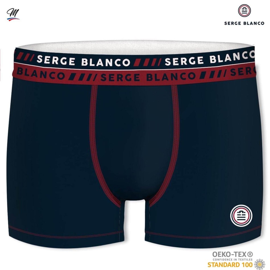 SERGE BLANCO Set of 5 Men's Cotton Boxers | Rugby Fan's