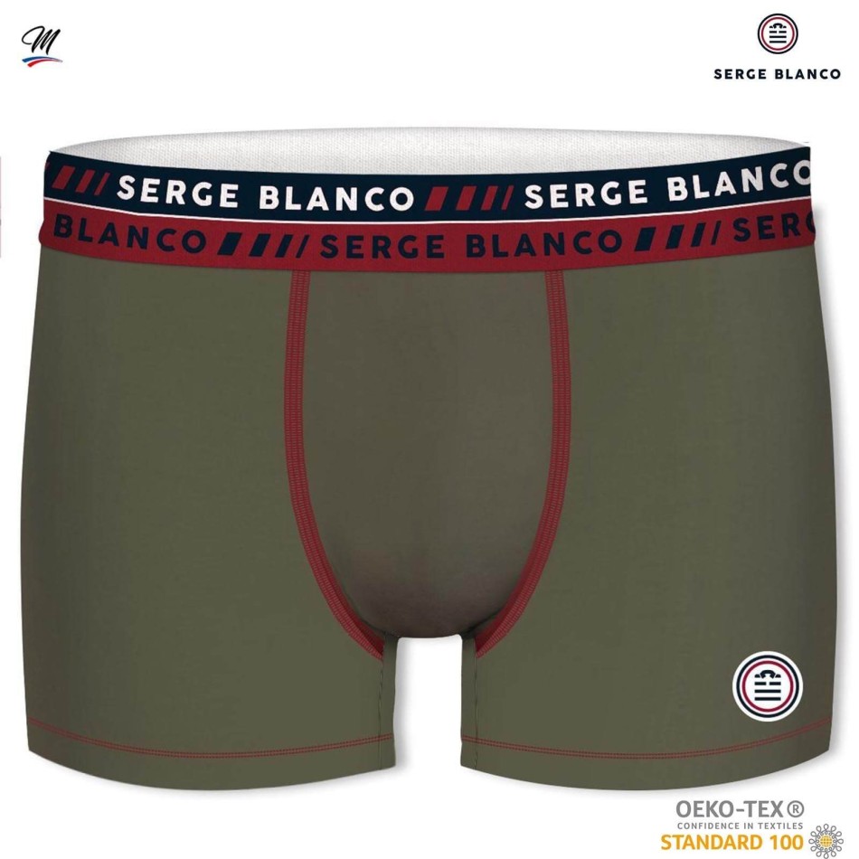 SERGE BLANCO Set of 5 Men's Cotton Boxers | Rugby Fan's