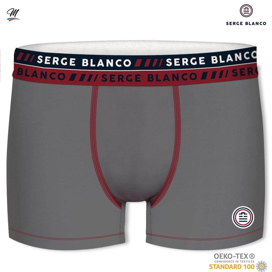 SERGE BLANCO Set of 5 Men's Cotton Boxers | Rugby Fan's