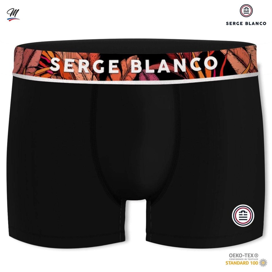 SERGE BLANCO Set of 5 Men's Cotton Boxers | Rugby Fan's