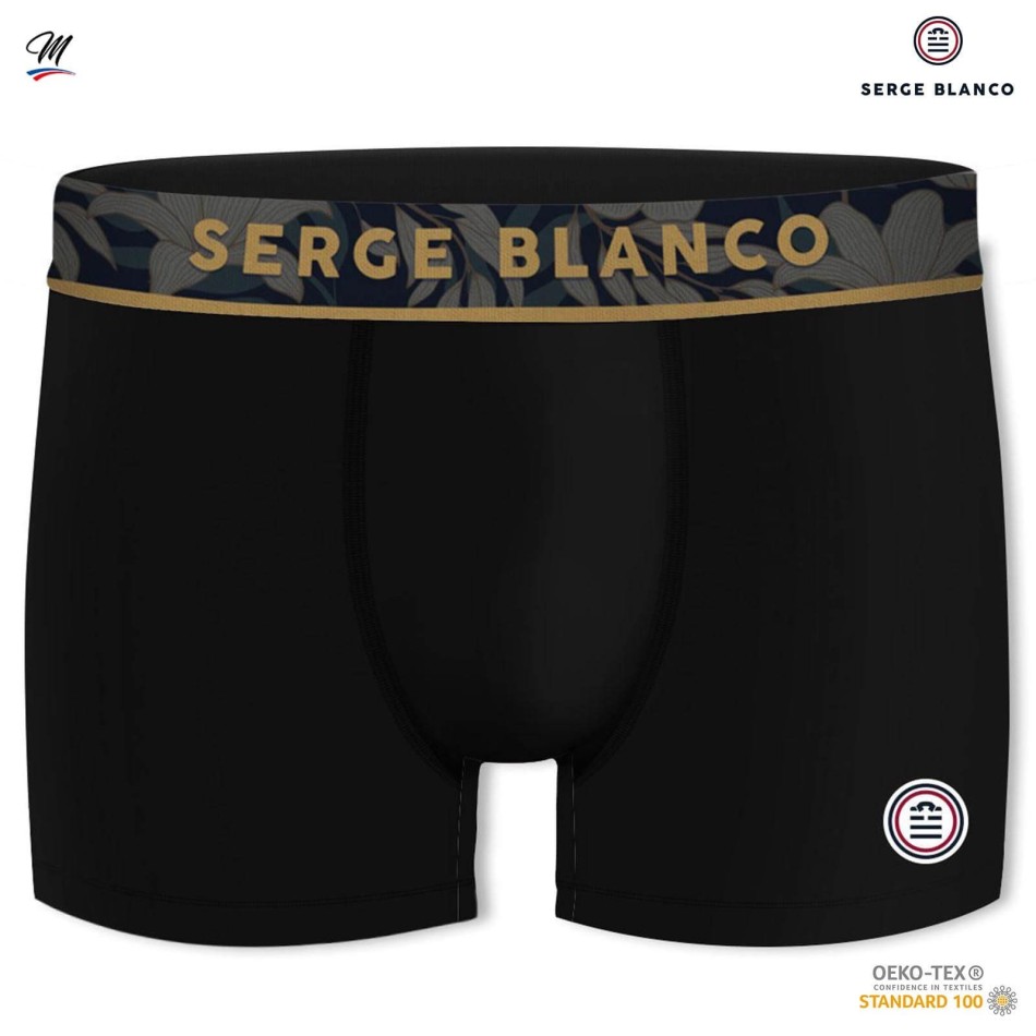 SERGE BLANCO Set of 5 Men's Cotton Boxers | Rugby Fan's