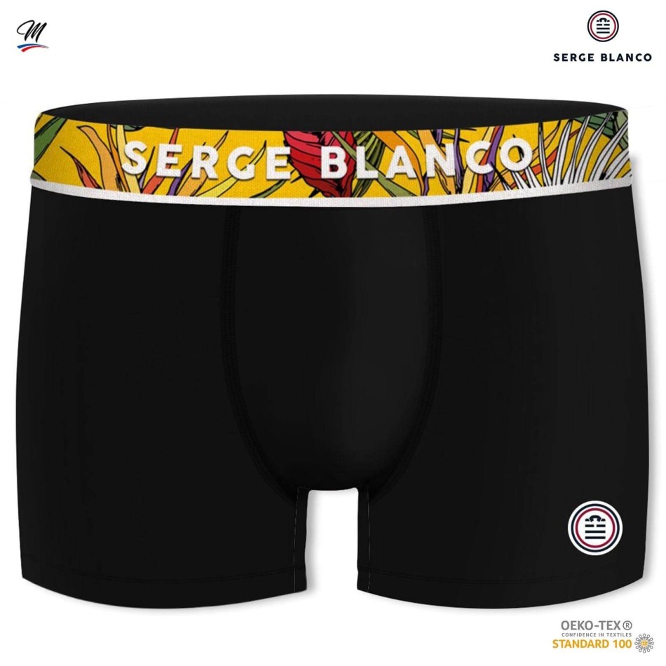 SERGE BLANCO Set of 5 Men's Cotton Boxers | Rugby Fan's
