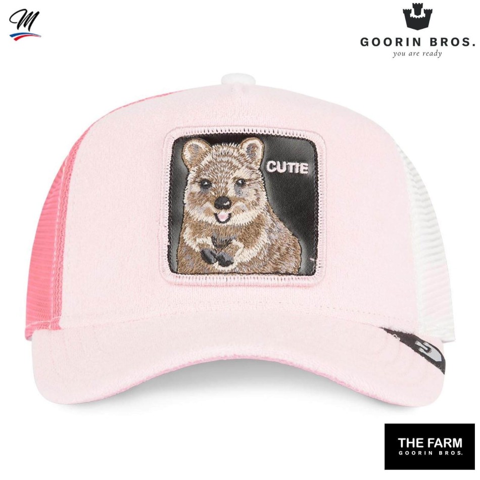 Quokka Cutie "Smile More" Trucker Cap (Cap) Goorin Bros auf FrenchMarket