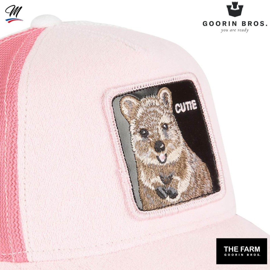 Quokka Cutie "Smile More" Trucker Cap (Cap) Goorin Bros auf FrenchMarket