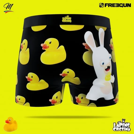 Boxer Homme Lapins Crétins Canard Toy (Boxers Homme) Freegun chez FrenchMarket