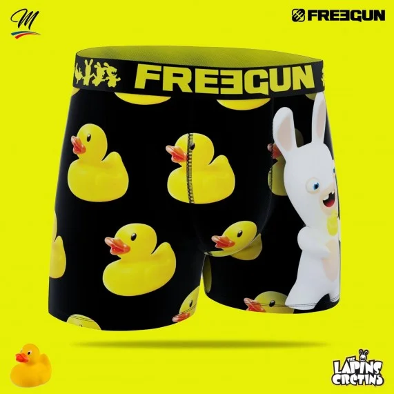 Boxer Homme Lapins Crétins Canard Toy (Boxers Homme) Freegun chez FrenchMarket