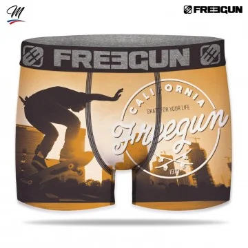 Boxer Homme Premium Jean "Skate or Die" (Boxer) Freegun chez FrenchMarket