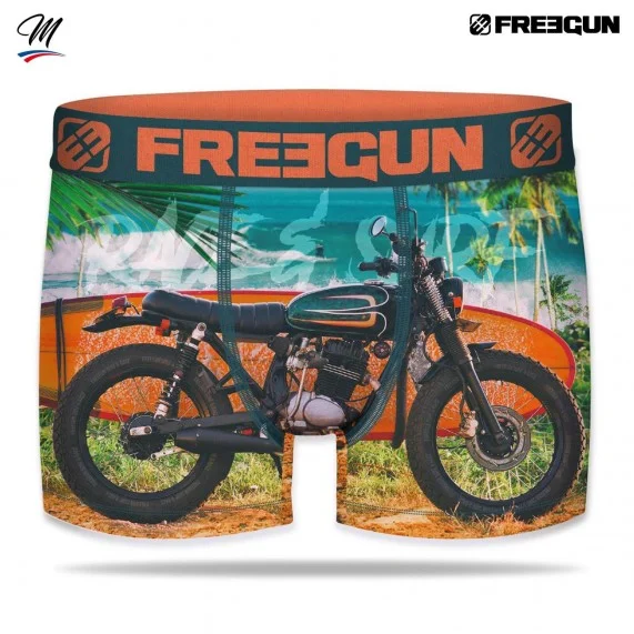 Boxer Herren Premium Summer "Surf" (Boxershorts Mann) Freegun auf FrenchMarket