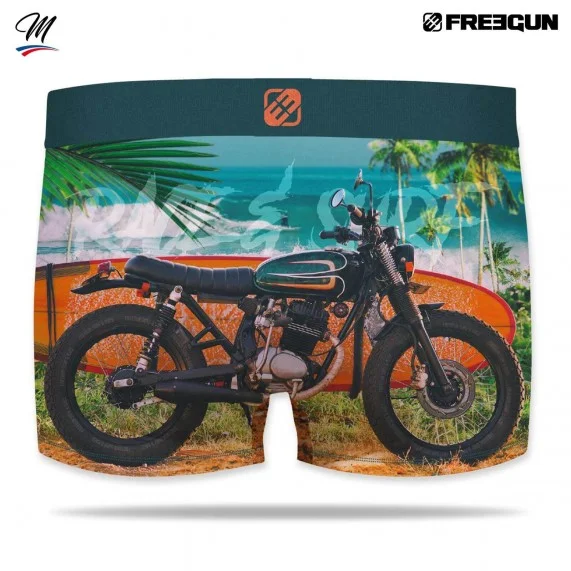 Boxer Herren Premium Summer "Surf" (Boxershorts Mann) Freegun auf FrenchMarket