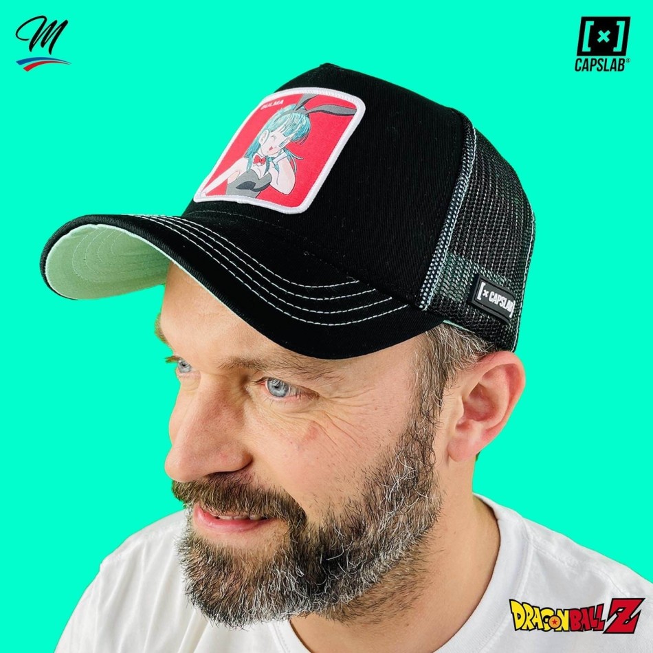 Dragon Ball Bulma Trucker Cap (Caps) Capslab on FrenchMarket