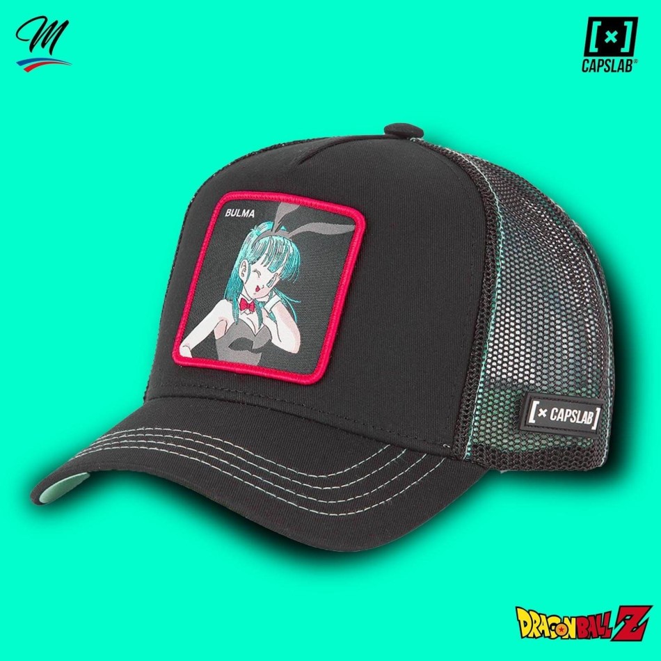 Dragon Ball Bulma Capsule Corp Trucker Cap Crystal Ball