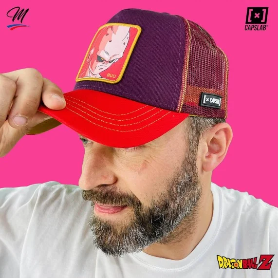 Casquette Trucker Dragon Ball Z Buu (Casquettes Dragon Ball Z) Capslab chez FrenchMarket