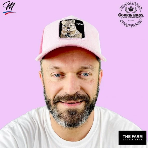 Quokka Cutie "Smile More" Trucker Cap (Caps) Goorin Bros chez FrenchMarket
