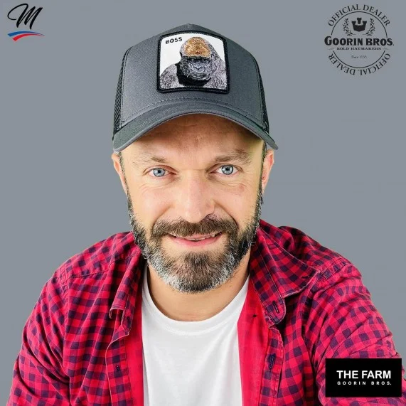 Casquette Trucker GORILLA - Gorille (Casquettes) Goorin Bros chez FrenchMarket Casquette Trucker GORILLA - Gorille (Casquettes) Goorin Bros chez FrenchMarket