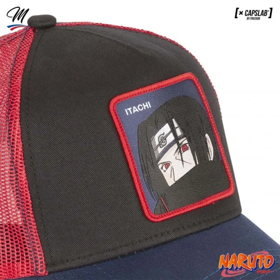Casquette Trucker Naruto "Itachi Uchiwa" (Casquettes) Capslab chez FrenchMarket