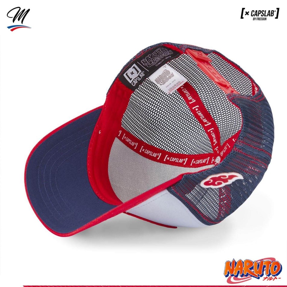 Naruto "Itachi Uchiwa" Trucker Cap (Gorras) Capslab chez FrenchMarket
