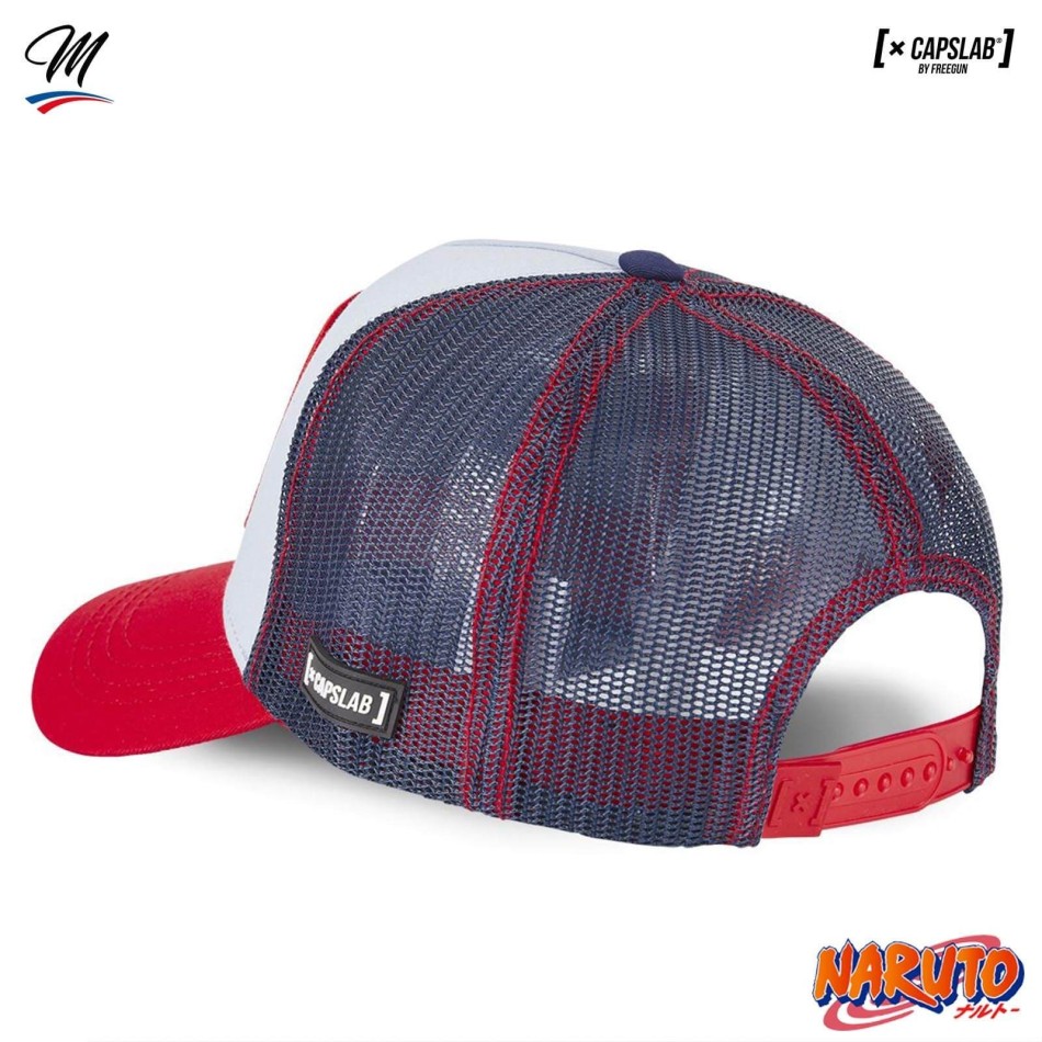 Cappello Trucker "Itachi Uchiwa" Naruto (Cappellino) Capslab chez FrenchMarket