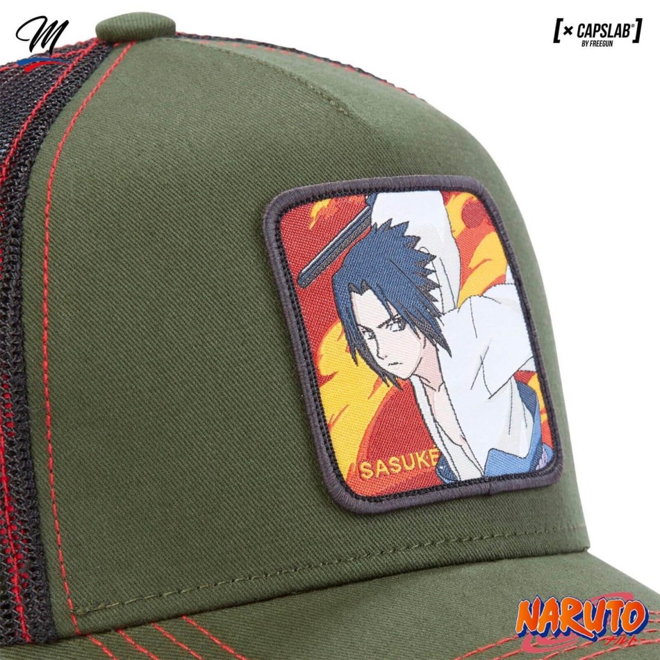 Naruto "Sasuke Uchiwa" Trucker Cap (Cap) Capslab auf FrenchMarket