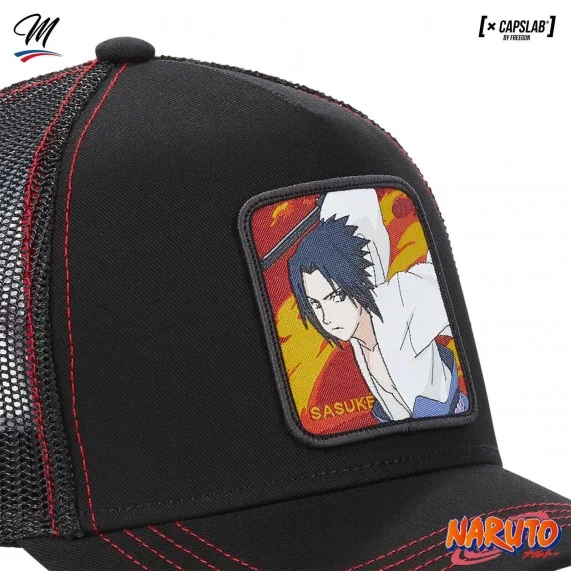 Naruto "Sasuke Uchiwa" Trucker Cap (Gorras) Capslab chez FrenchMarket