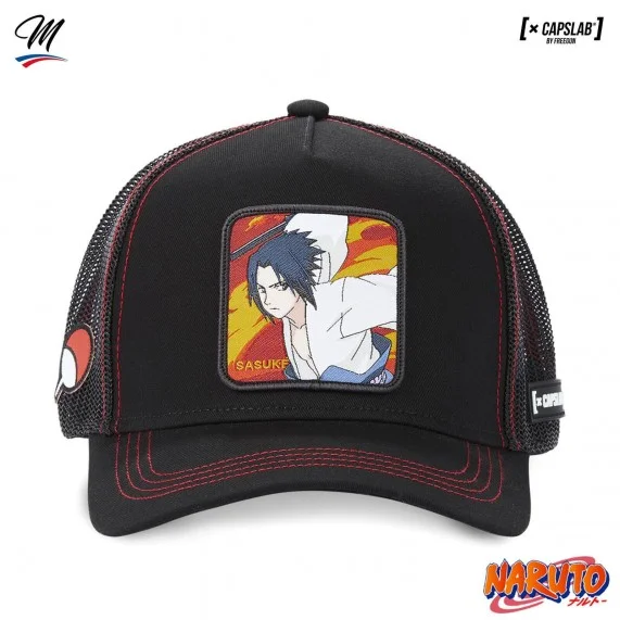 Naruto "Sasuke Uchiwa" Trucker Cap (Cap) Capslab auf FrenchMarket