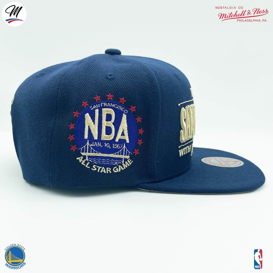 MITCHELL&NESS NBA Warriors "San Francisco With Love" Cap
