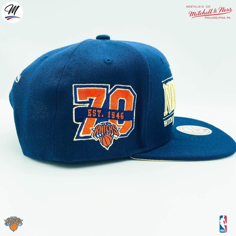 NBA New York Knicks "New York With Love" Mütze (NBA-Kappe) Mitchell & Ness auf FrenchMarket