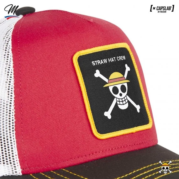 Trucker Cap ONE PIECE Straw Hat Crew (Caps) Capslab chez FrenchMarket