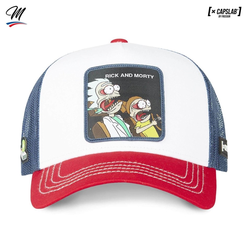 Casquette Rick and Morty| CAPSLAB Casquette Trucker / French Market
