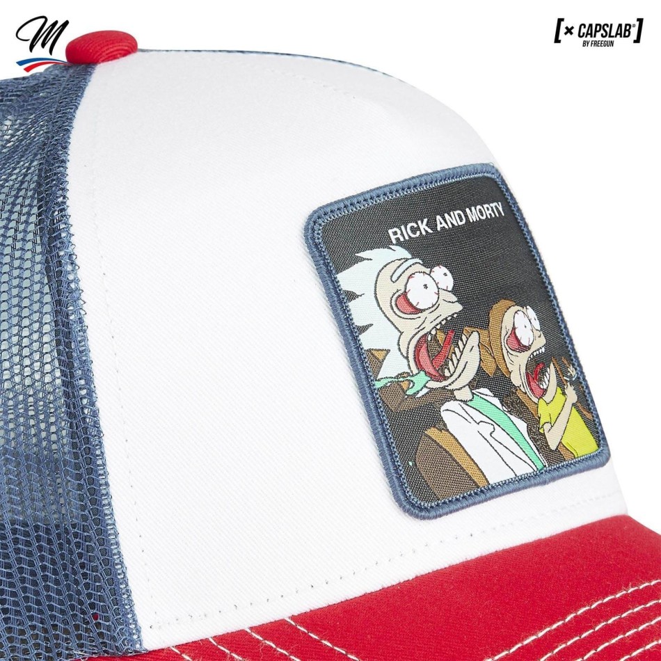 Casquette Rick and Morty| CAPSLAB Casquette Trucker / French Market