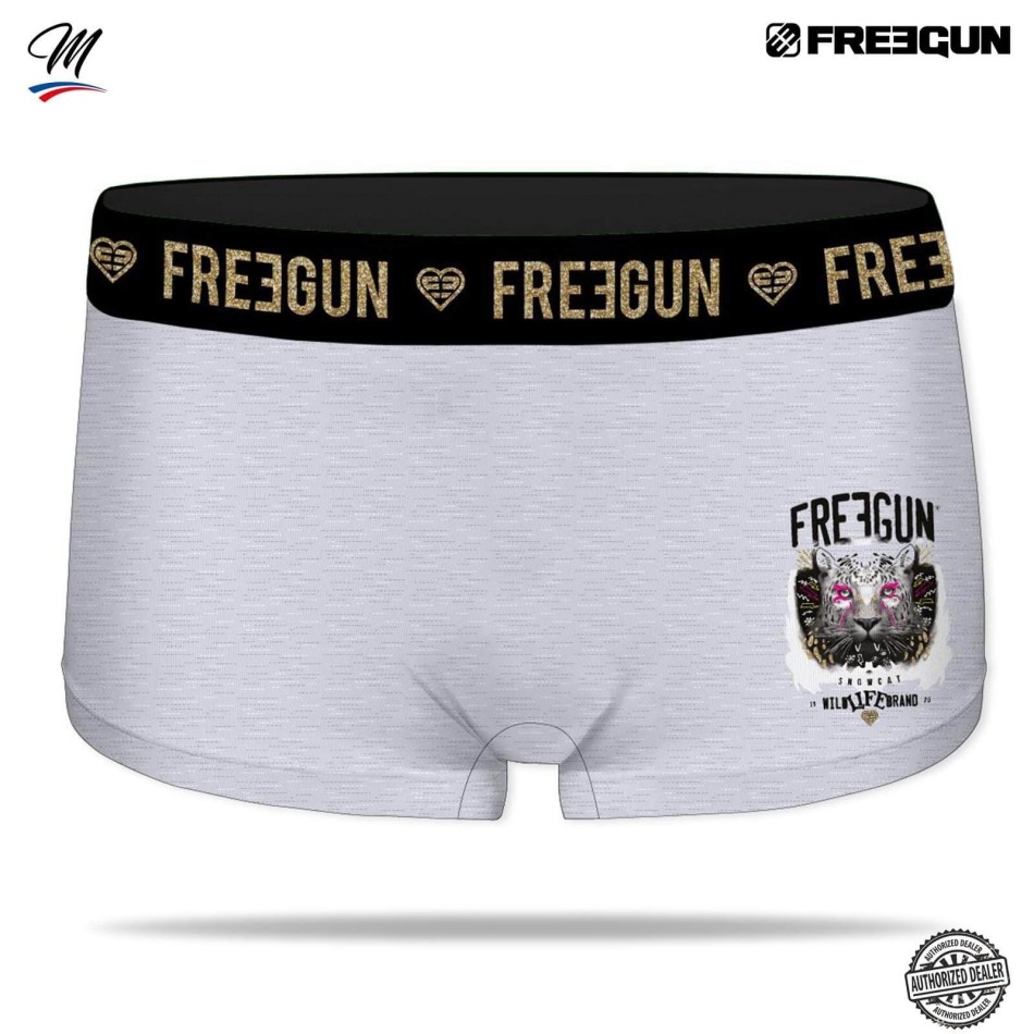 FREEGUN Uppsättning med 4 Panther Holly-kortbyxor för flickor