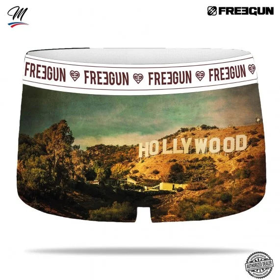 Set van 4 Panther Holly meisjesshorties (Boxers/Shorty) Freegun chez FrenchMarket