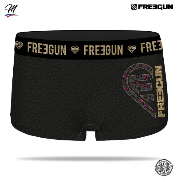 Set van 4 Panther Holly meisjesshorties (Boxers/Shorty) Freegun chez FrenchMarket