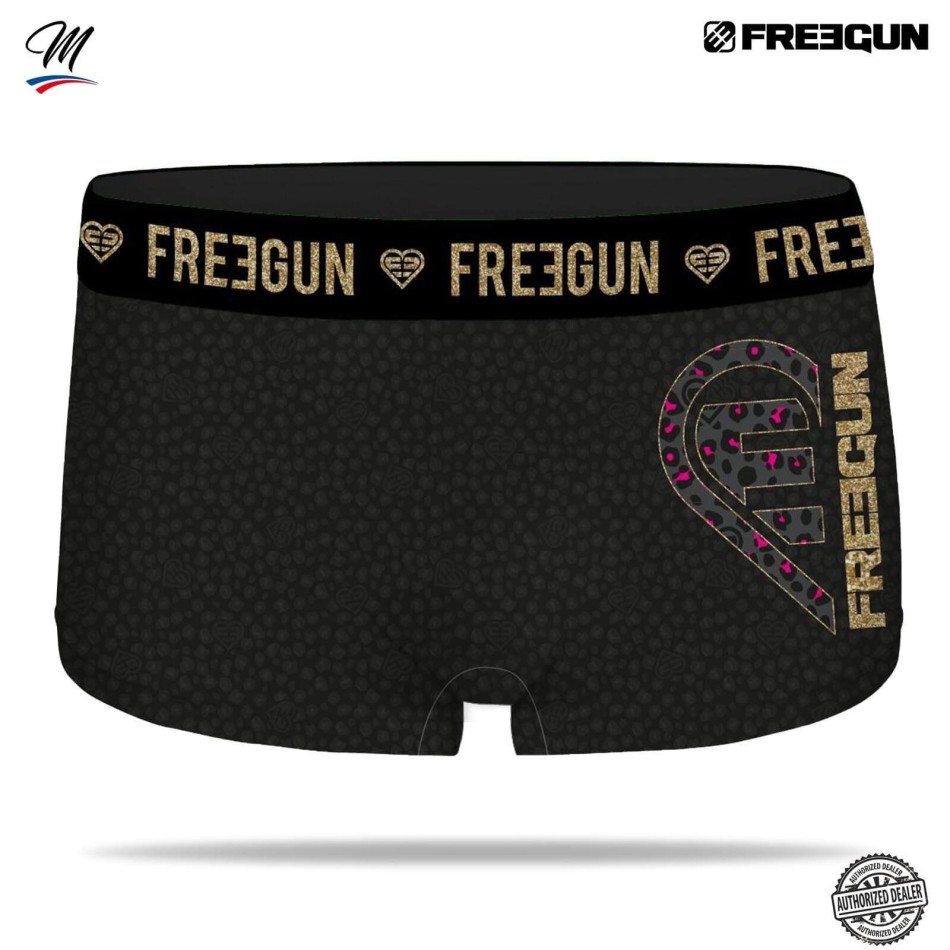 FREEGUN Uppsättning med 4 Panther Holly-kortbyxor för flickor