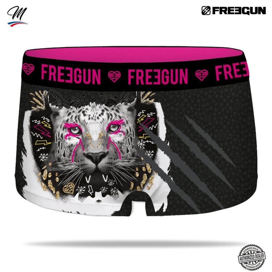 FREEGUN Uppsättning med 4 Panther Holly-kortbyxor för flickor