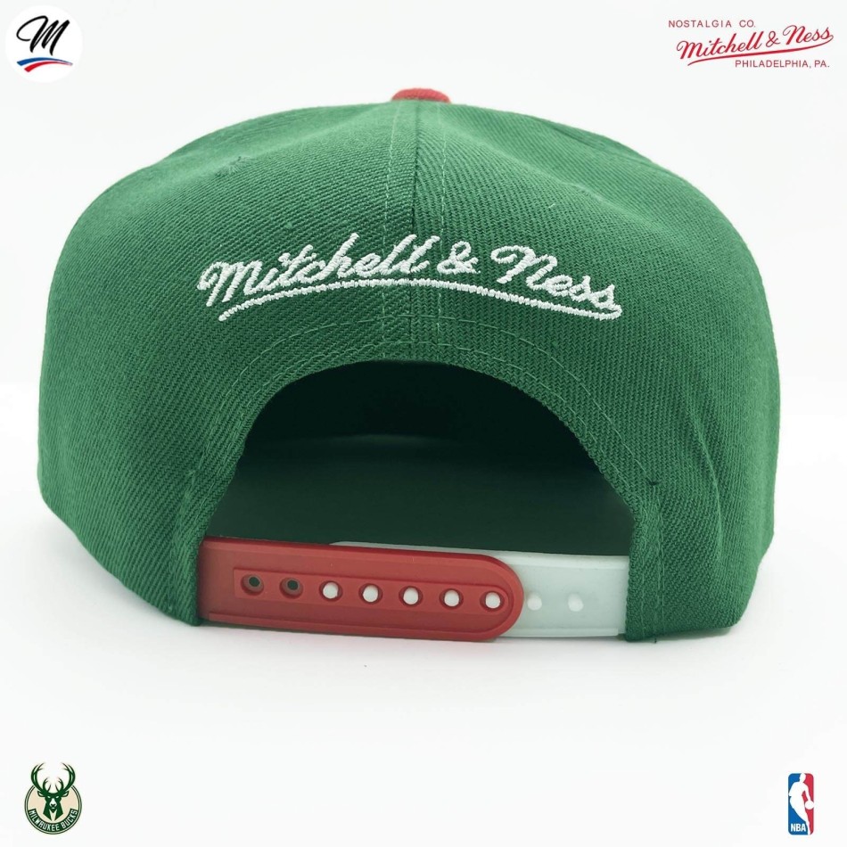 MITCHELL & NESS Milwaukee BUCKS NBA keps "Draft 2013